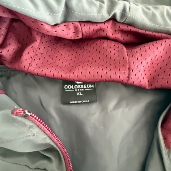 Men MN Minnesota Gophers Gray Pullover Embroidered Logo 1/4 Zip Lightweight Hood - Picture 9 of 10